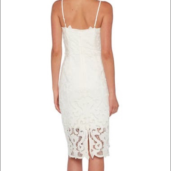 Bardot cocktail dress in white - Picture 2 of 6